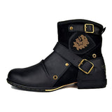Mens Zip Booties 45761034W Black / 6.5 Shoes