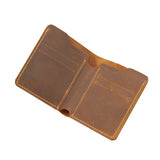 Vintage Short Wallet 31402037X Yellowish Brown Wallet