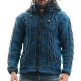 Men's Zip Hooded Knitwear Cardigan 06717996X
