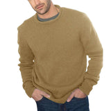 Men's Casual Round Neck Pullover Knitwear 67698771M