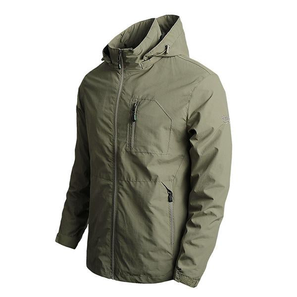 Mens Thin Quick Dry Windbreaker Outdoor Sports Jacket 53651745M Coats & Jackets