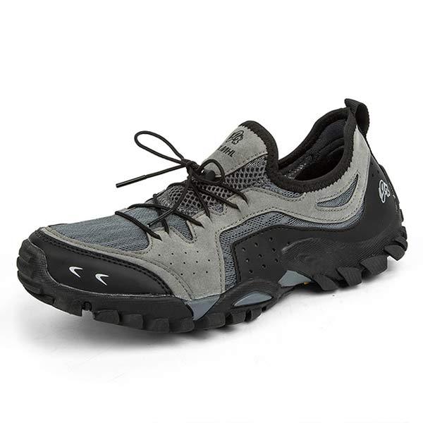 Mens Outdoor Hiking Shoes Sneakers 41978767 Grey / 6.5 Shoes