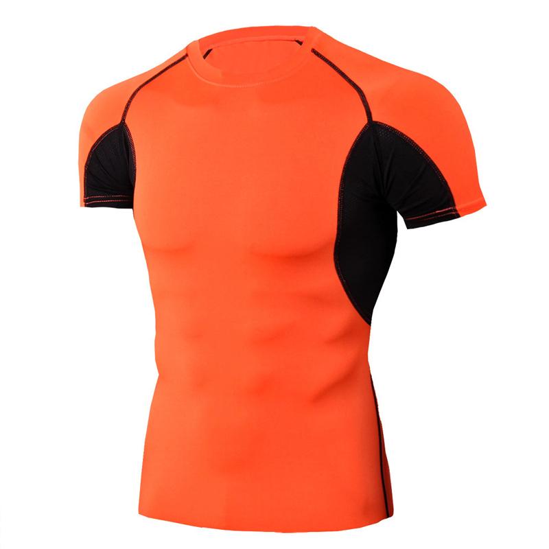 Men's Color Block Short Sleeve Quick Dry T-Shirt 47306015Y