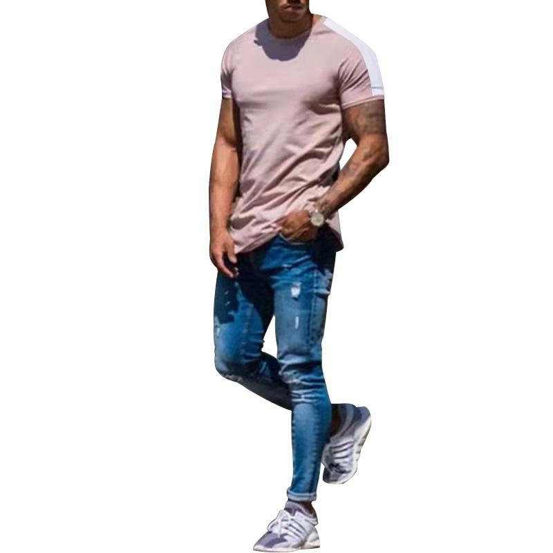 Men's Casual Sports Round Neck Quick-drying Short-sleeved T-shirt 55793661M