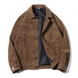 Mens Vintage Corduroy Jacket 30569040W Khaki / M Coats & Jackets