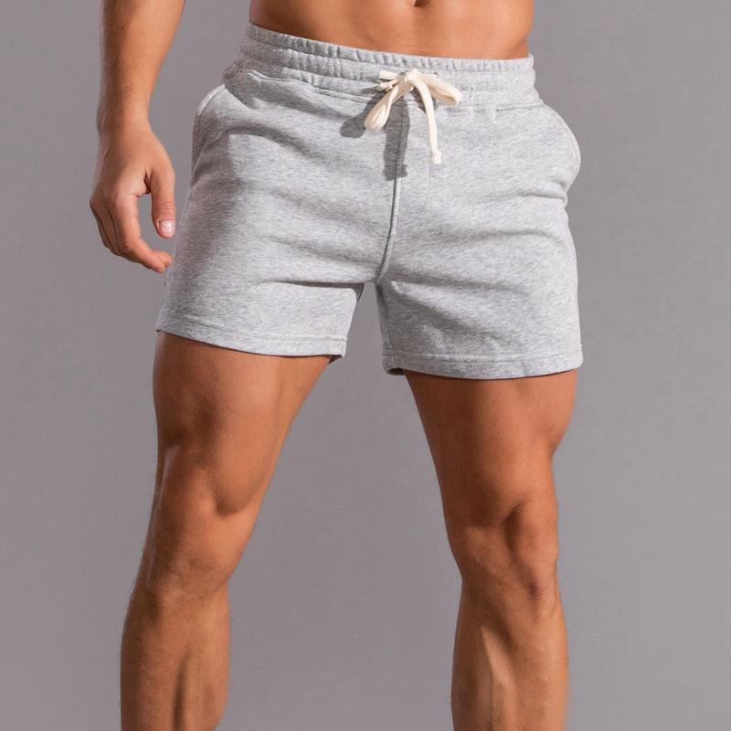 Treningsshorts i bomull for menn 70226416Z