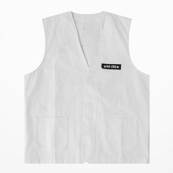 Gilet cargo multitasche vintage da uomo 94151067X