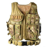 Mens Ultralight Outdoor Mesh Breathable Tactical Vest 96202587A Camouflage / Free Size Vests