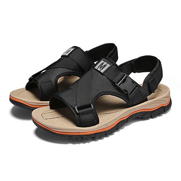 Mens Mesh Breathable Sandals 47420799 Black / 6.5 Shoes