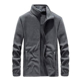 Mens Fleece Jacket 46422977W Gray / M Coats & Jackets