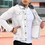 Men's Hooded Workwear Multi-Pocket Jacket 53780015X