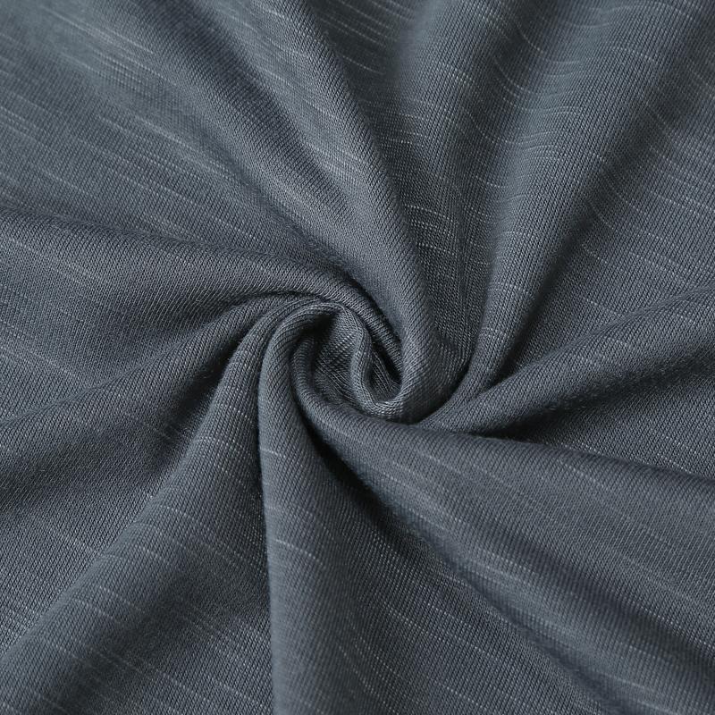 T-shirt girocollo a maniche lunghe con tasca con cerniera da uomo 56507368X