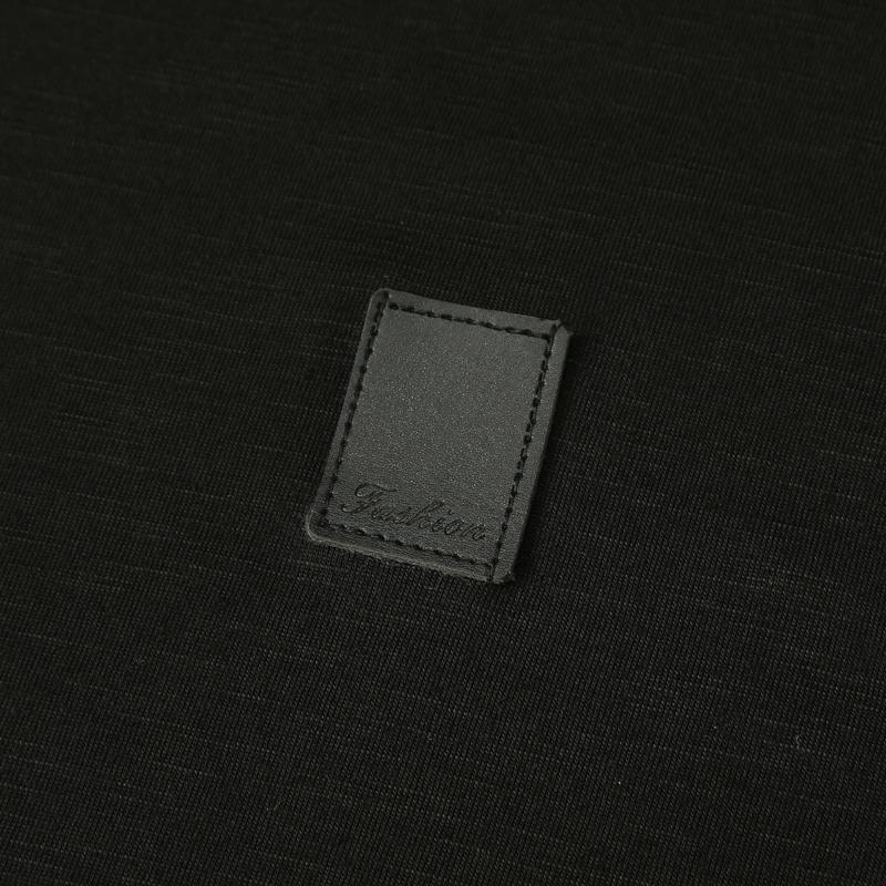 T-shirt girocollo a maniche lunghe con tasca con cerniera da uomo 56507368X