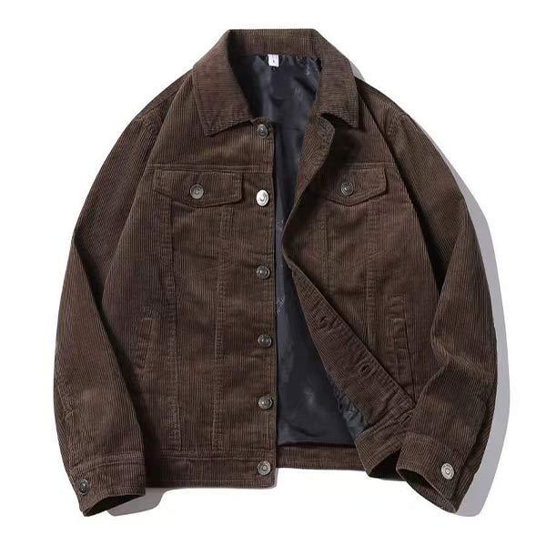 Mens Vintage Corduroy Jacket 30569040W Brown / M Coats & Jackets