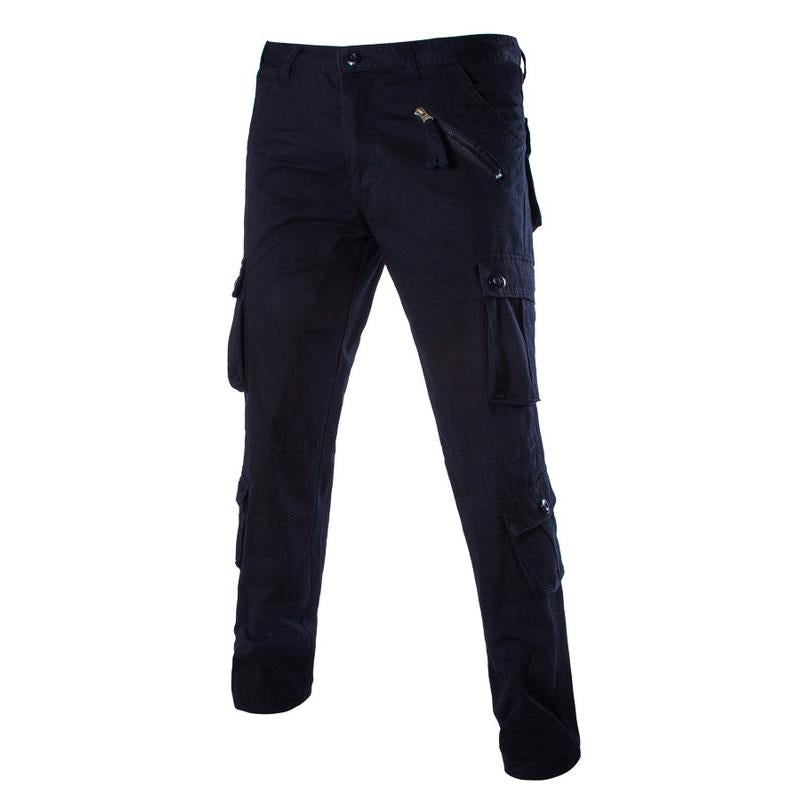 Men's Vintage Multi-Pocket Cargo Pants 23443597Y