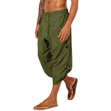 Men's Solid Color Loose Pants 14078098X