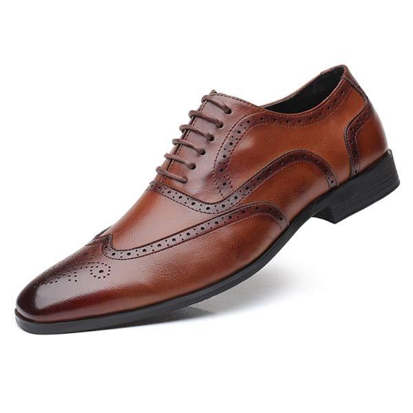 HERRENS BROGUE BUSINESS-SCHUHE 02236217