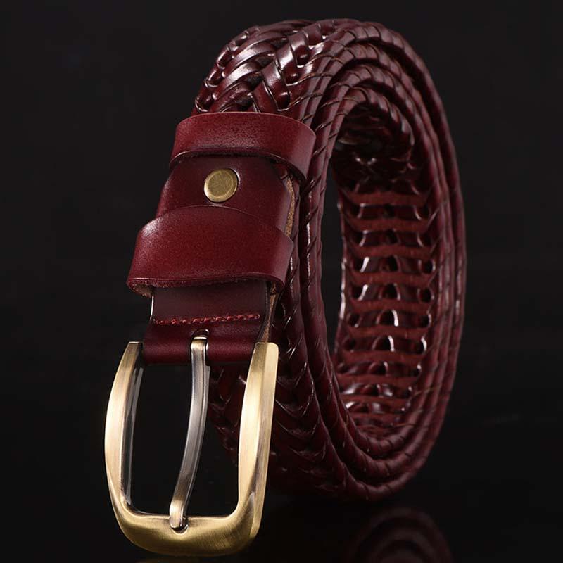 Men's Braided Leather Belt 18488144Q