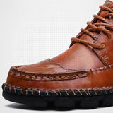 Vintage Mens Leather Short Boots 59095930X Shoes