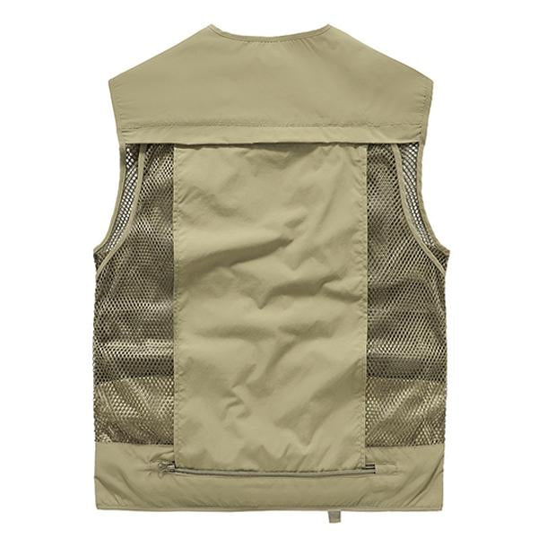 Mens Multi-Pocket Outdoor Quick-Drying Vest 96825875M Vests