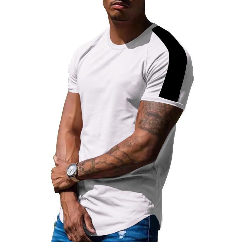 Men's Casual Sports Round Neck Quick-drying Short-sleeved T-shirt 55793661M