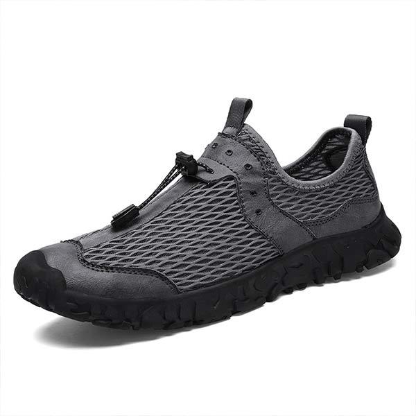 Mens Outdoor Lightweight Breathable Mesh Shoes 02125003 Grey / 6 Shoes