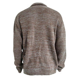 Men's Solid Color Long Sleeve Knit Sweater Jacket 15553334X
