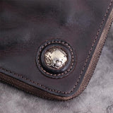 Vintage Handmade Cowhide Wallet 65218738M Wallet