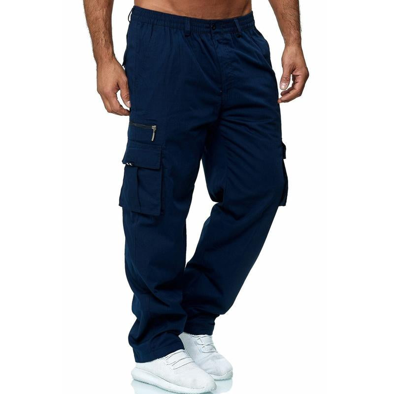 Lässige Cargohose mit mehreren Taschen für Herren 21628128Y