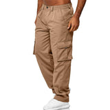 Men's Casual Multi-Pocket Cargo Pants 21628128Y