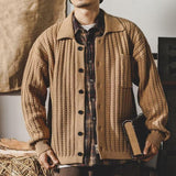 Men's Lapel Cardigan Knitwear Jacket 42169386X
