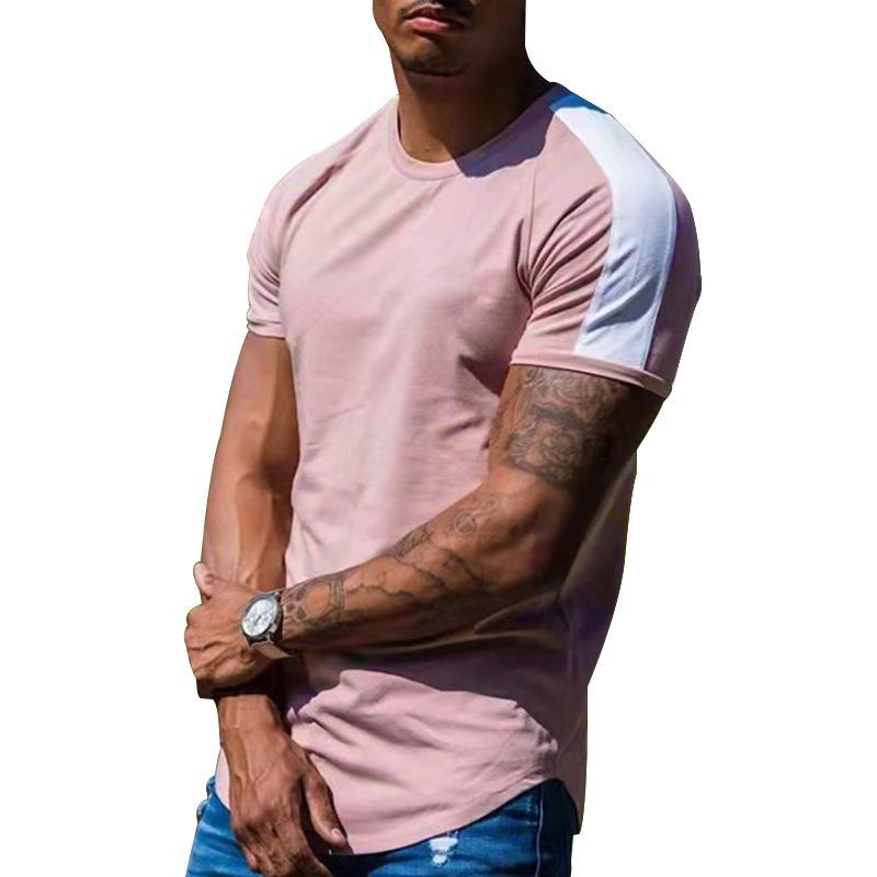 Men's Casual Sports Round Neck Quick-drying Short-sleeved T-shirt 55793661M