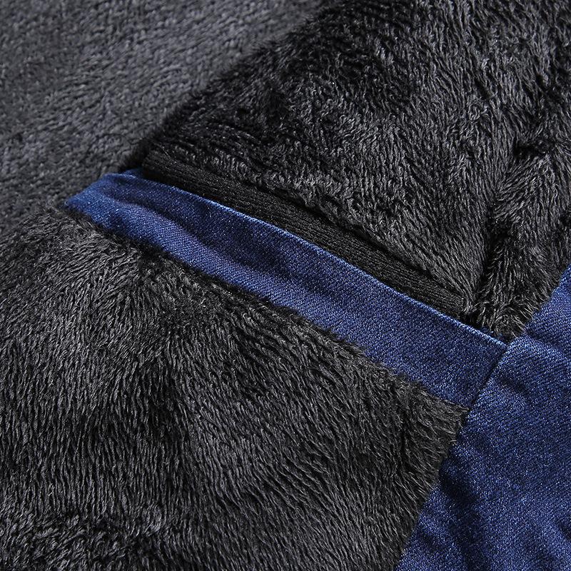 Men's Vintage Stand Collar Zipper Slim Denim Jacket 67794950M