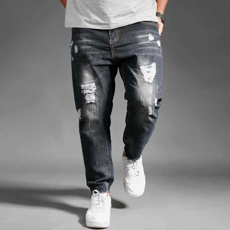 Men's Casual Ripped Jeans 63279583Y