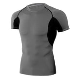 Men's Color Block Short Sleeve Quick Dry T-Shirt 47306015Y