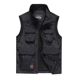 Mens Outdoor Casual Quick-Drying Vest 86959973M Black / M Vests
