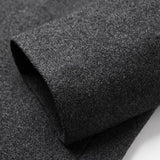 Men's Stand Collar Solid Color Woolen Coat 09916804X