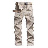 Mens Pocket Pants (Without Belt) 59787059X Off-White / 28 Pants