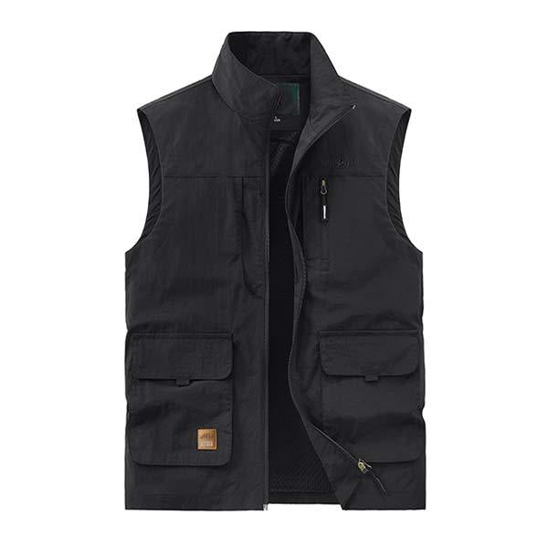 Mens Casual Vest 90035255W Black / M Vests