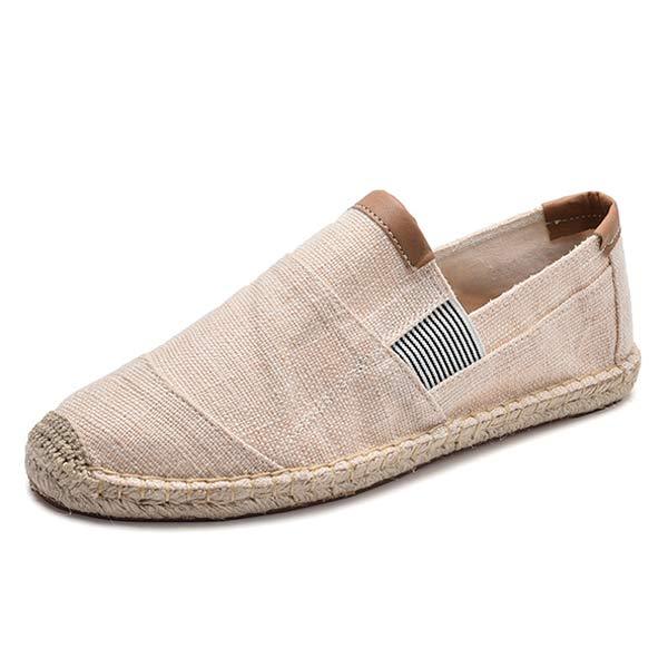 MEN'S LINEN CANVAS FISHERMAN'S SHOES 47496696