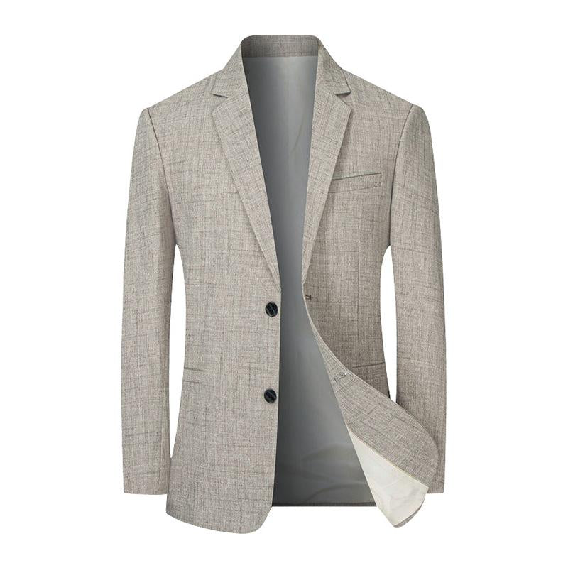 Men's Casual Thin Lapel Single Breasted Blazer 09777949M