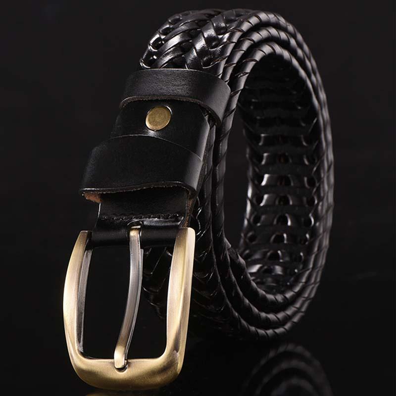 Men's Braided Leather Belt 18488144Q