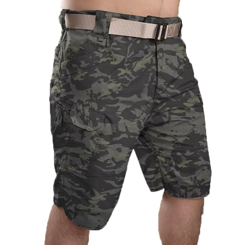 Men's Casual Solid Color Cargo Shorts 17634596Y (Belt Excluded)
