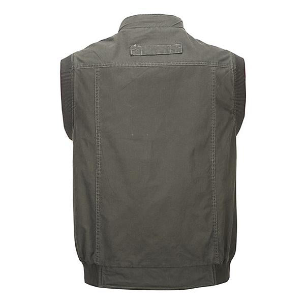 Mens Casual Outdoor Multi-Pocket Vest 85393793M Vests