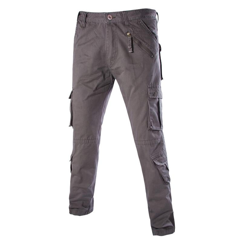 Men's Vintage Multi-Pocket Cargo Pants 23443597Y