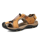 Mens Outdoor Beach Sandals 96110193 Yellow / 6 Shoes