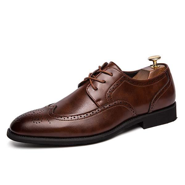Mens Classic Dress Shoes 54059869 Brown / 6 Shoes