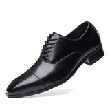 Mens Black Business Dress Shoes 50615112 Black / 6 Shoes