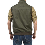 Men's Outdoor Multi-Pocket Cargo Vest 17747793Y