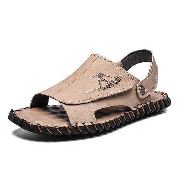 Mens Outdoor Casual Sandals 11204019 Camel / 6.5 Shoes